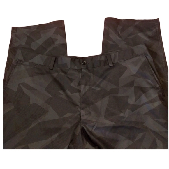 Nike Golf Tour‎ Performance Flat Front Chino Pants Printed Sz 36/32 - Picture 7 of 8